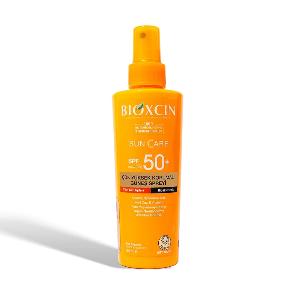 اسپری ضد آفتاب بیوکسین BIOXCIN SPF50 — تصویر ۲