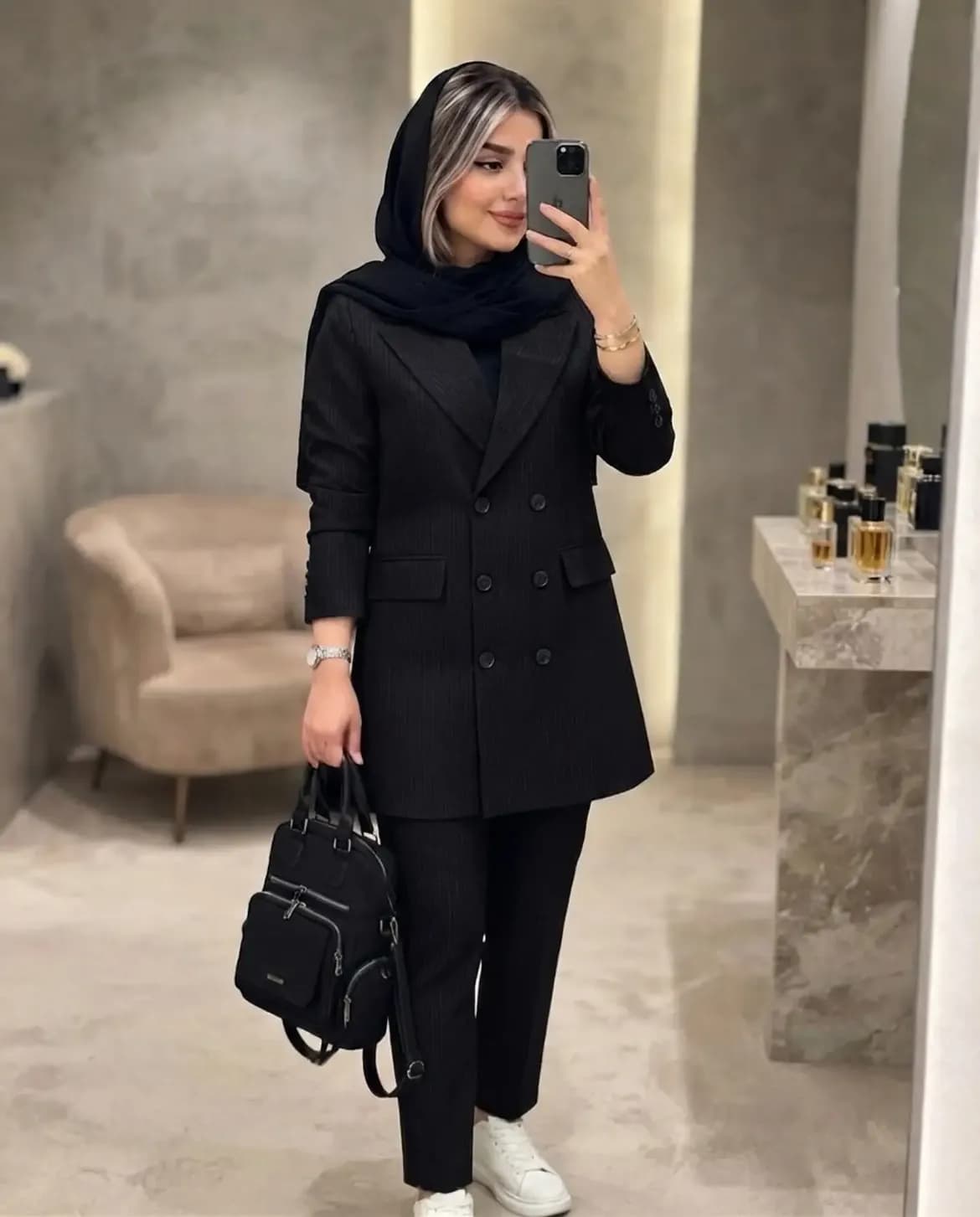 مانتو شلوار اداری پریا💫 — تصویر ۱۱