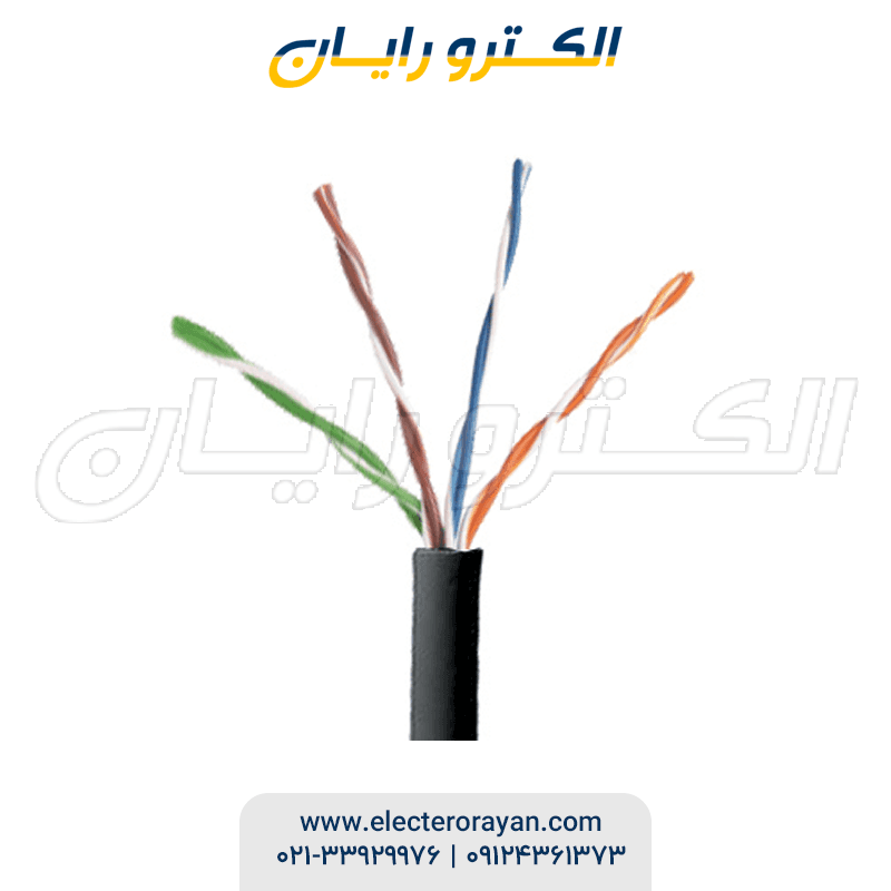 کابل 4 زوج زمینی 2 در 0.6