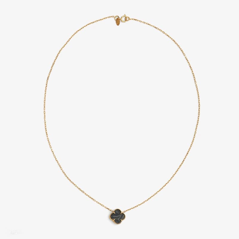 گردنبند طلا حلقه ای فلامینگو ونکلیف wn1270 — تصویر ۴