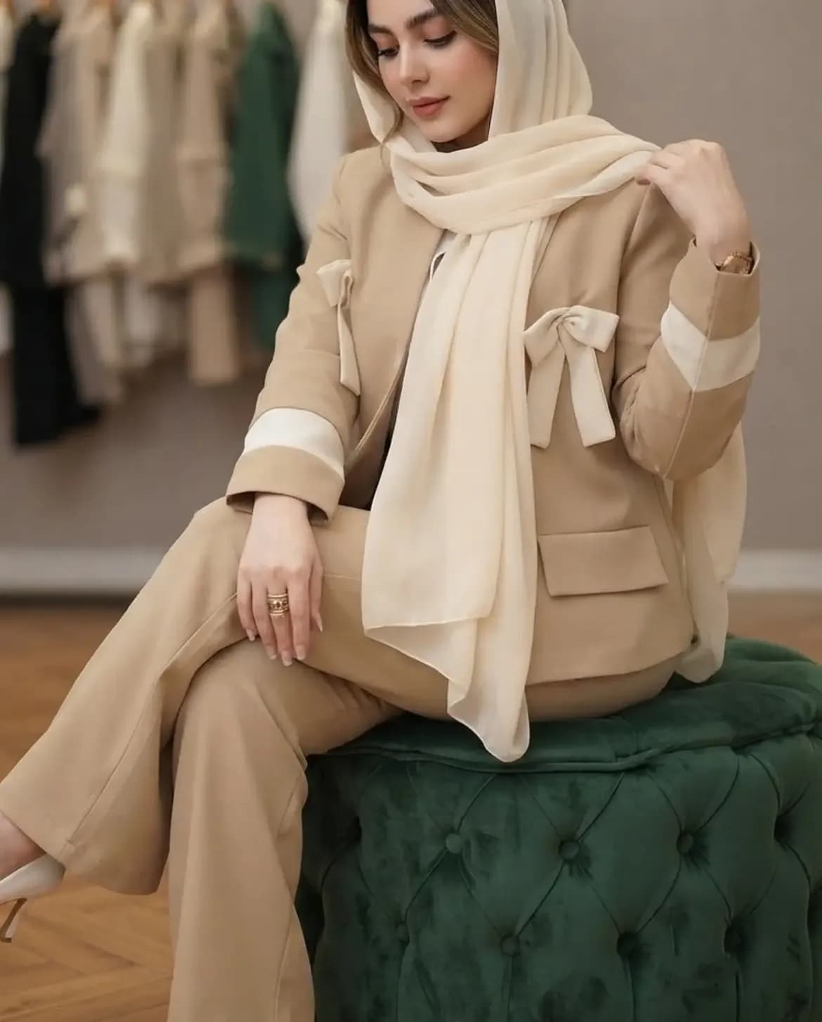 کت و شلوار پاپیونی🎀