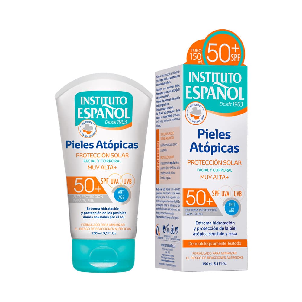 کرم ضد آفتاب پوست آتوپیک اسپانول با SPF+50 حجم 150 میل — تصویر ۲