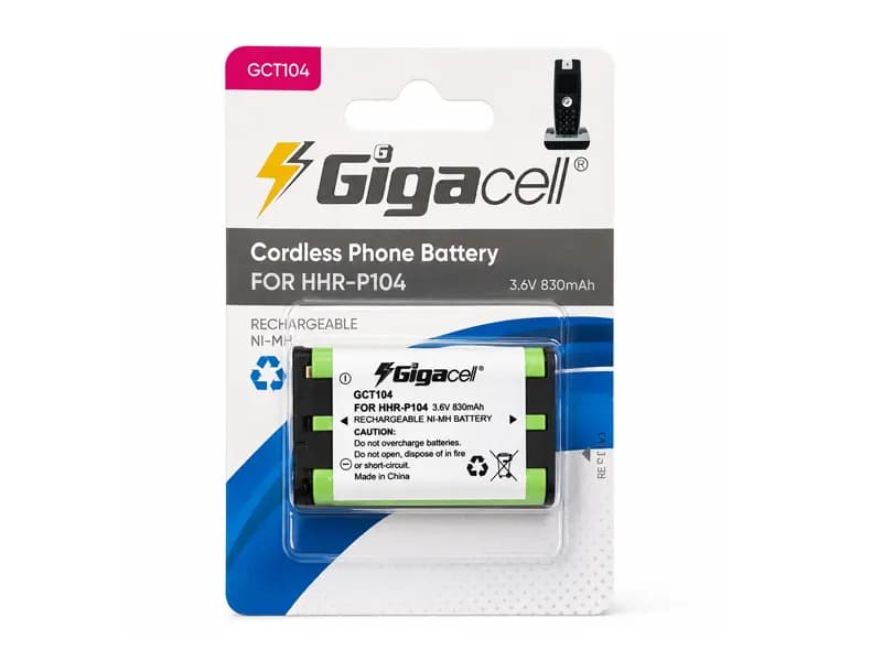 باتری تلفن بی سیم گیگاسل GCT104 — تصویر ۲