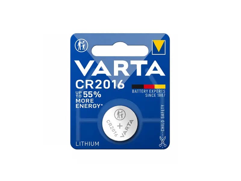 باتری سکه ای وارتا CR2016 | باتری لیتیومی ۳ ولت VARTA