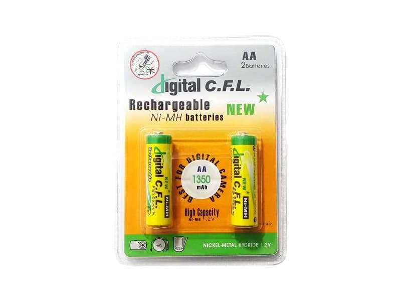 باتری قلمی قابل شارژ مدل Digital CFL