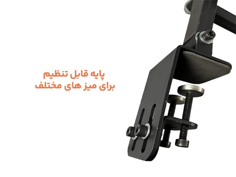 پایه براکت مانیتوری متحرک تی وی جک مدل X5 مناسب 15 تا 22 اینچ — تصویر ۲