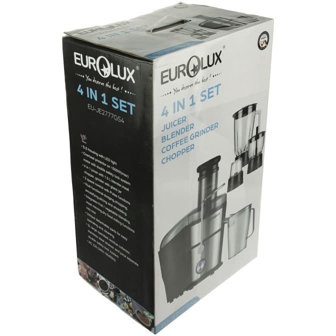 آبمیوه گیری یورولوکس مدل EU-JE2777GS4 — تصویر ۷