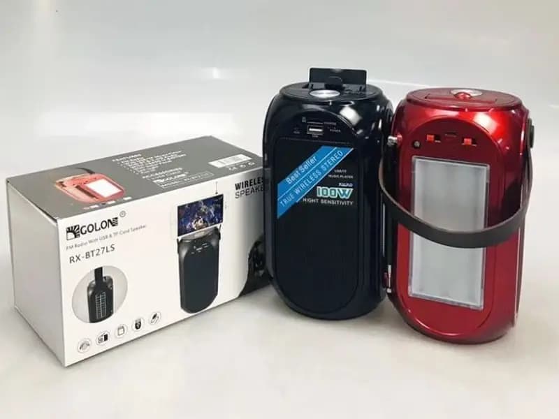 رادیو اسپیکر بلوتوثی گولون مدل RX-BT27LS — تصویر ۲
