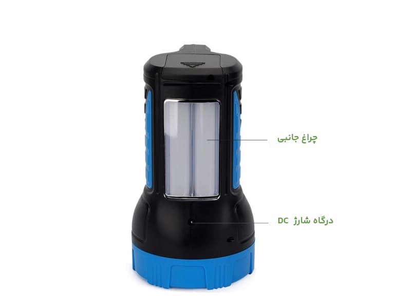 نورافکن دستی ویداسی مدل WD-543A — تصویر ۱۰