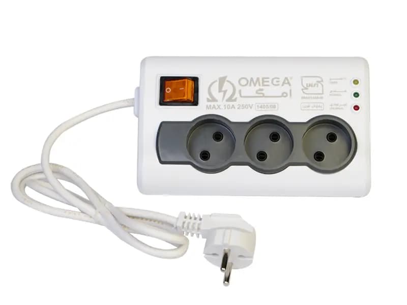 محافظ برق امگا مدل P3100 طول 1.5 متر