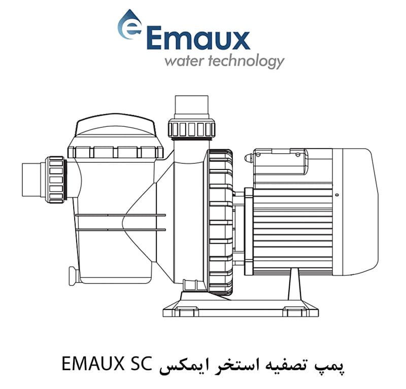 پمپ استخری ایماکس Emaux-SC150 — تصویر ۳