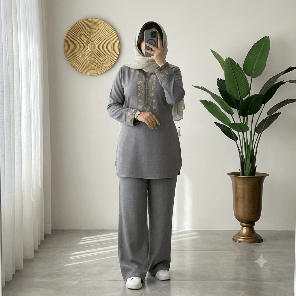 مانتو شلوار شرمین — تصویر ۳