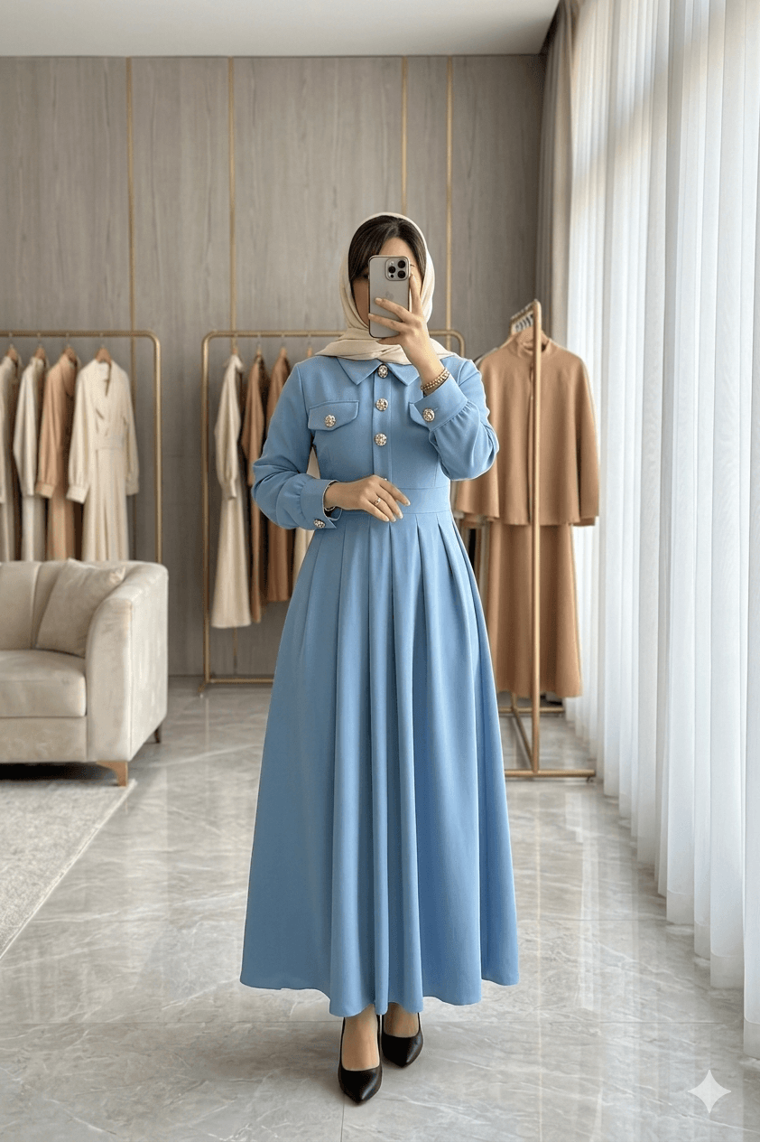 پیراهن بلند ساره — تصویر ۵