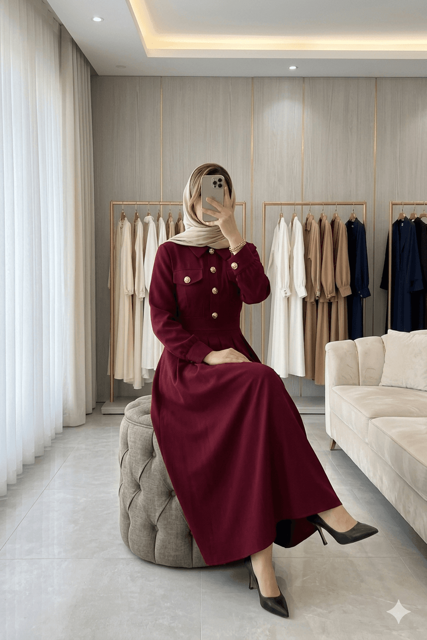 پیراهن بلند ساره — تصویر ۸