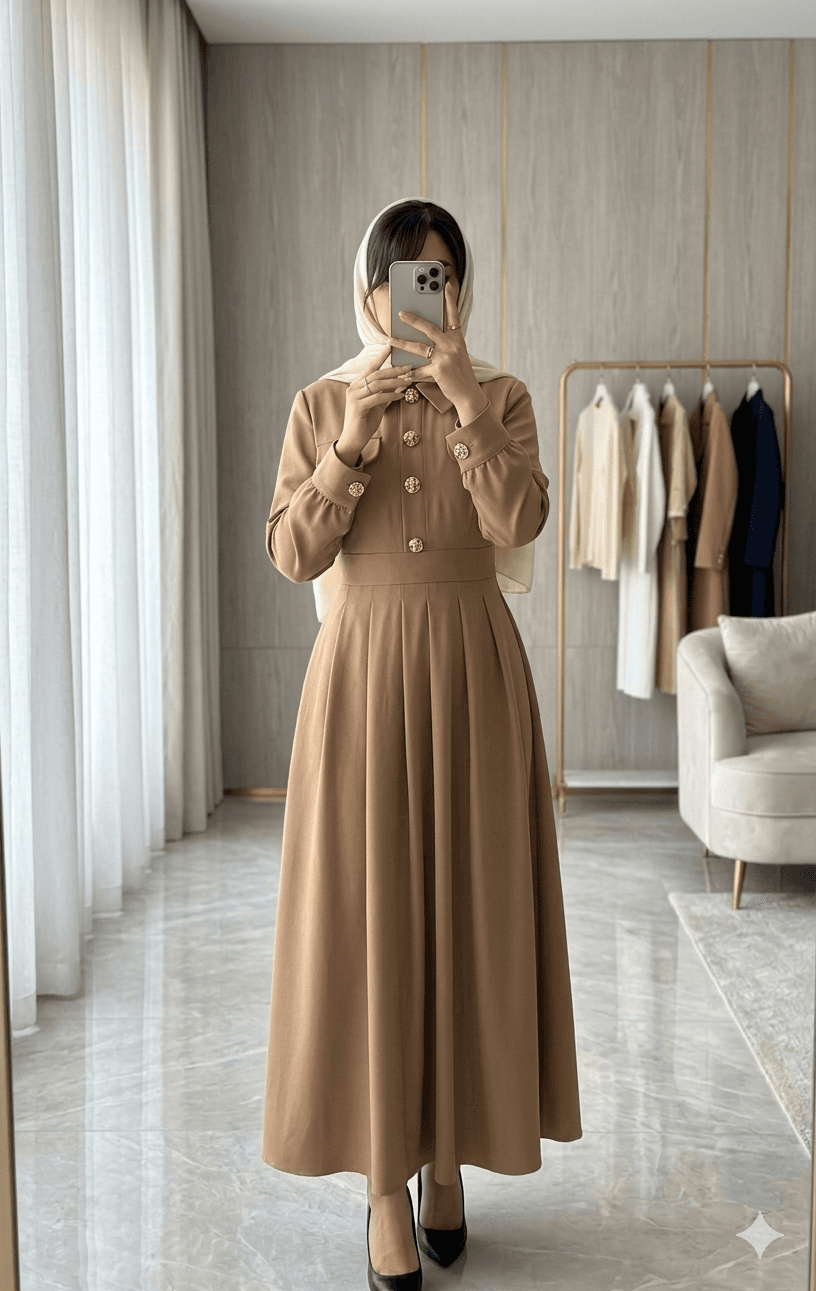 پیراهن بلند ساره — تصویر ۳