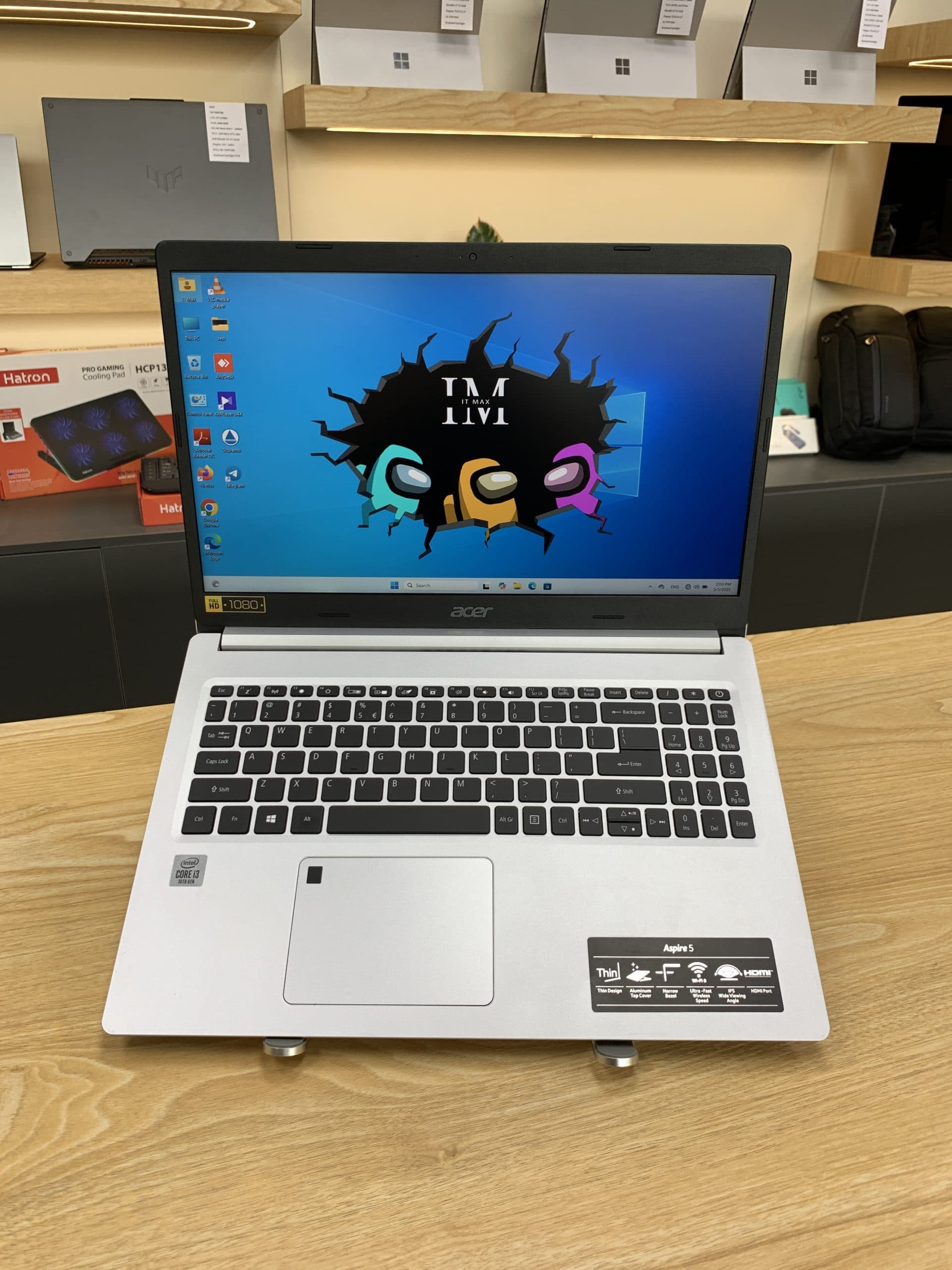 لپ تاپ ایسر مدل Acer Aspire 5 A515-45 CI3 1005G1 8GB 256SSD — تصویر ۶