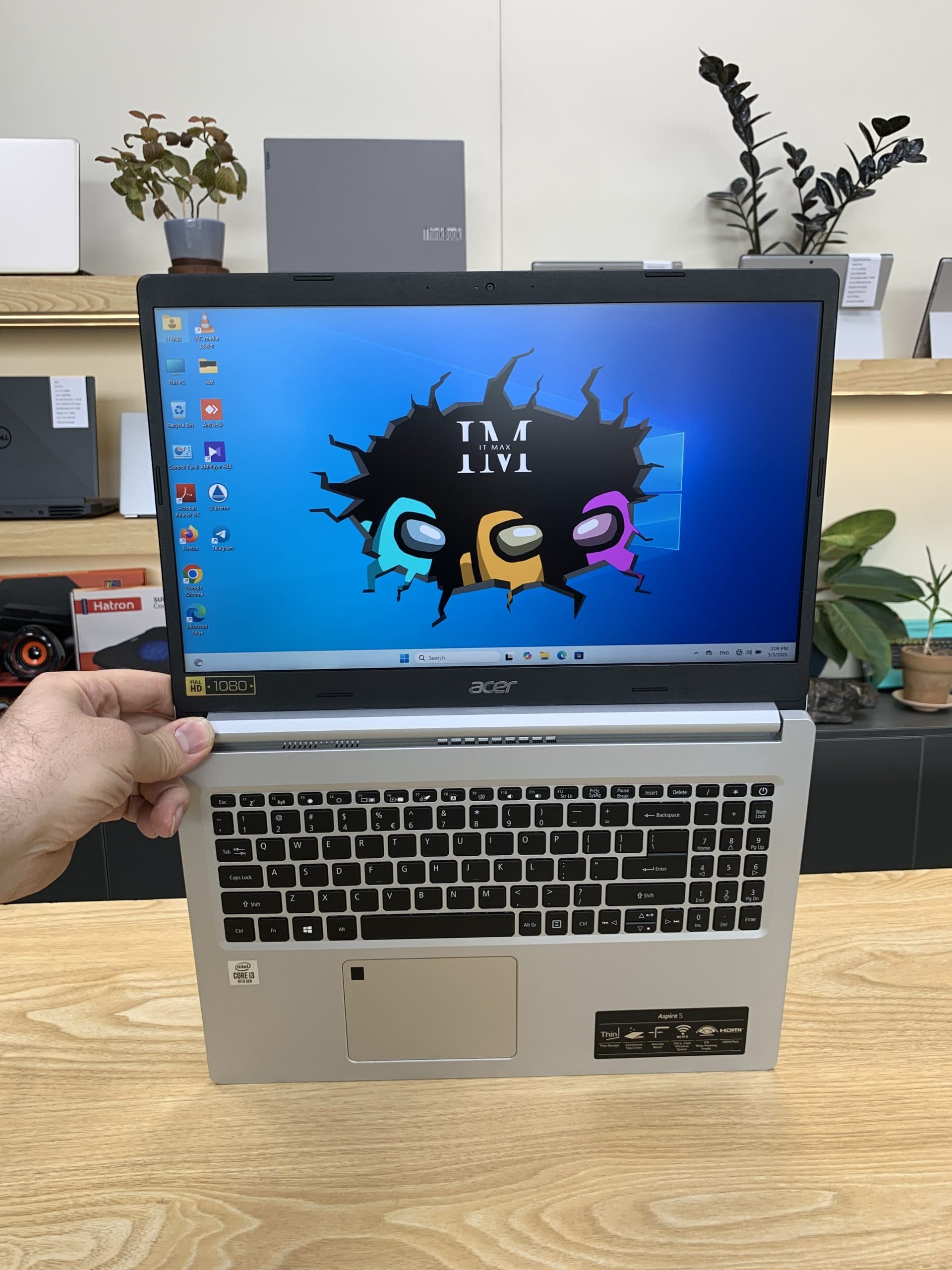 لپ تاپ ایسر مدل Acer Aspire 5 A515-45 CI3 1005G1 8GB 256SSD — تصویر ۳