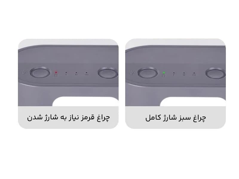 پنکه شارژی ویداسی مدل WD-280 — تصویر ۷