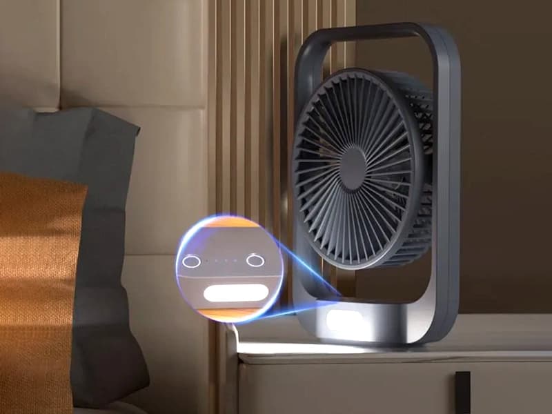 پنکه شارژی ویداسی مدل WD-280 — تصویر ۲