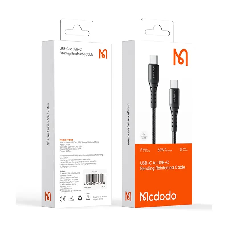 کابل دوسر تایپ سی مک دودو مدل Mcdodo CA-5641 — تصویر ۲
