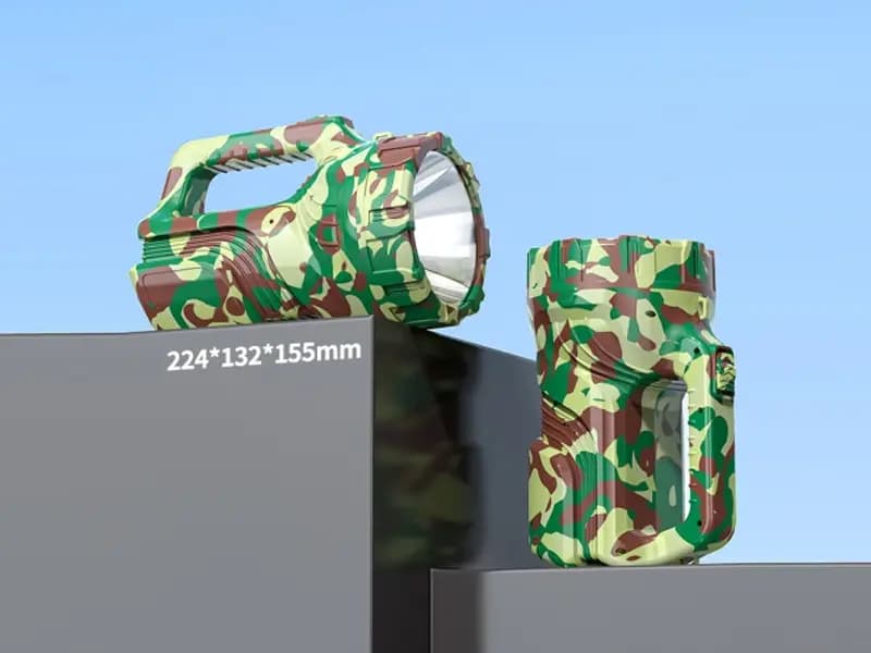 چراغ قوه دستی نورافکن مدل DP-7336 — تصویر ۳