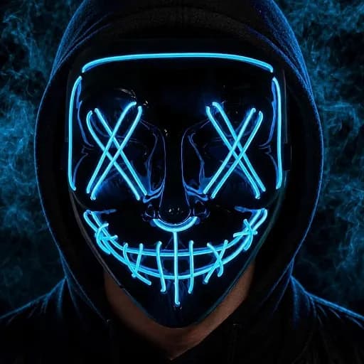 ماسک LED شخصیت وی — تصویر ۶