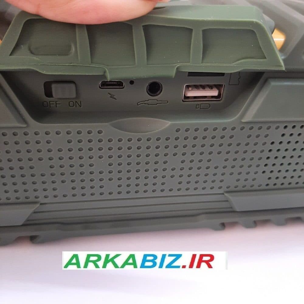 اسپیکر بلوتوثی قابل حمل تسکو مدل TS 23151 ا TSCO TS 23151 Wireless Speaker — تصویر ۳