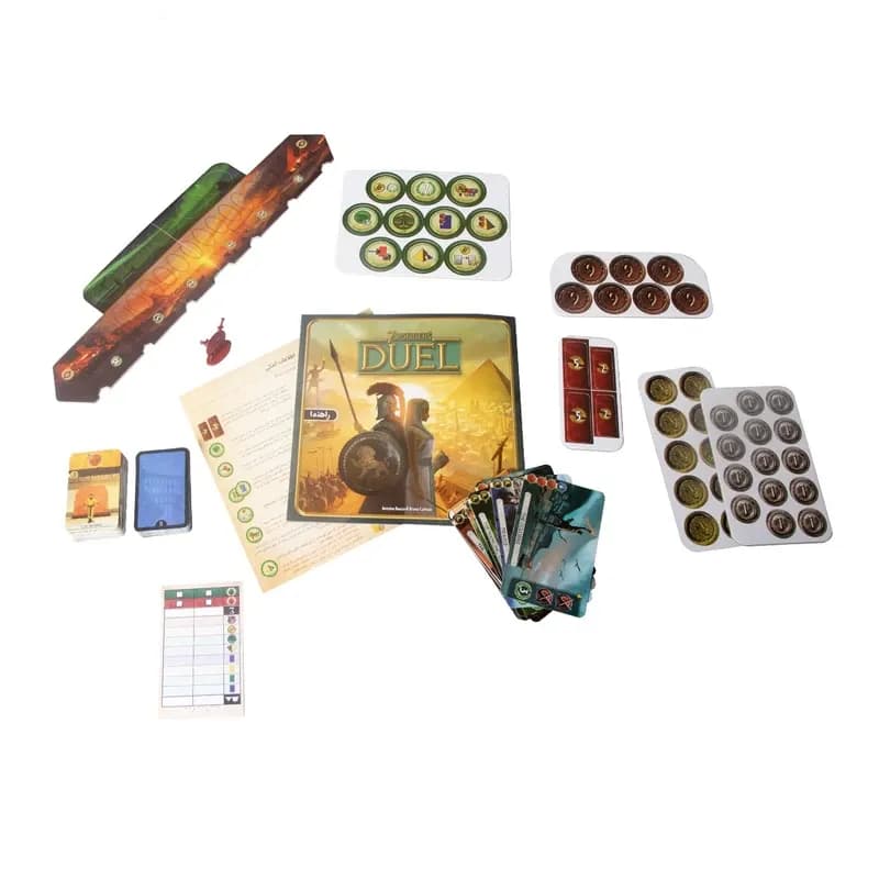بازی فکری عجایب هفتگانه دوئل 7Wonders Duel — تصویر ۷