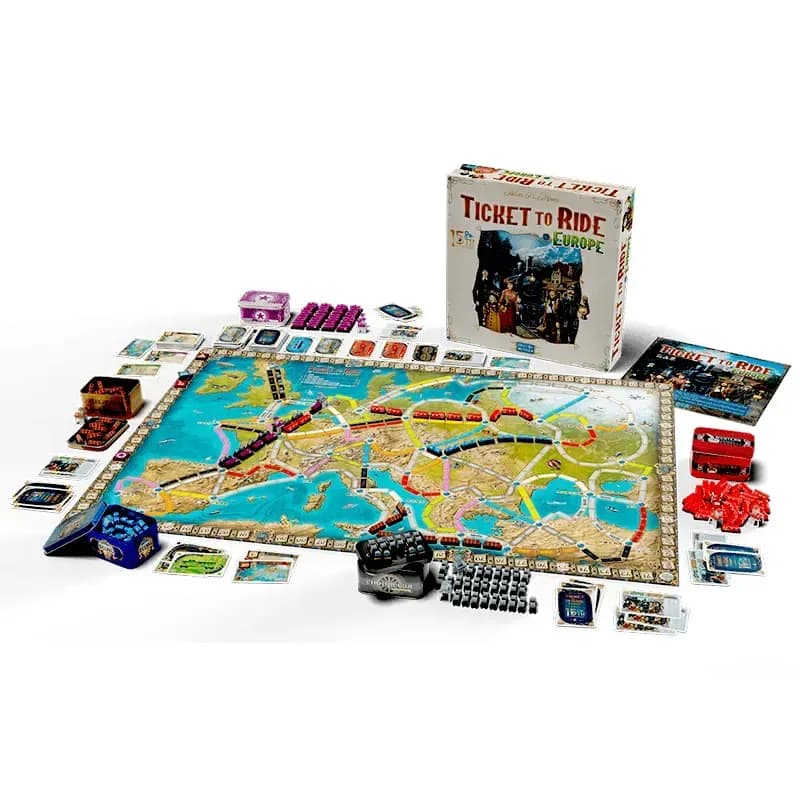 بازی فکری تیکت تو راید اروپا Ticket to Ride Europe — تصویر ۶