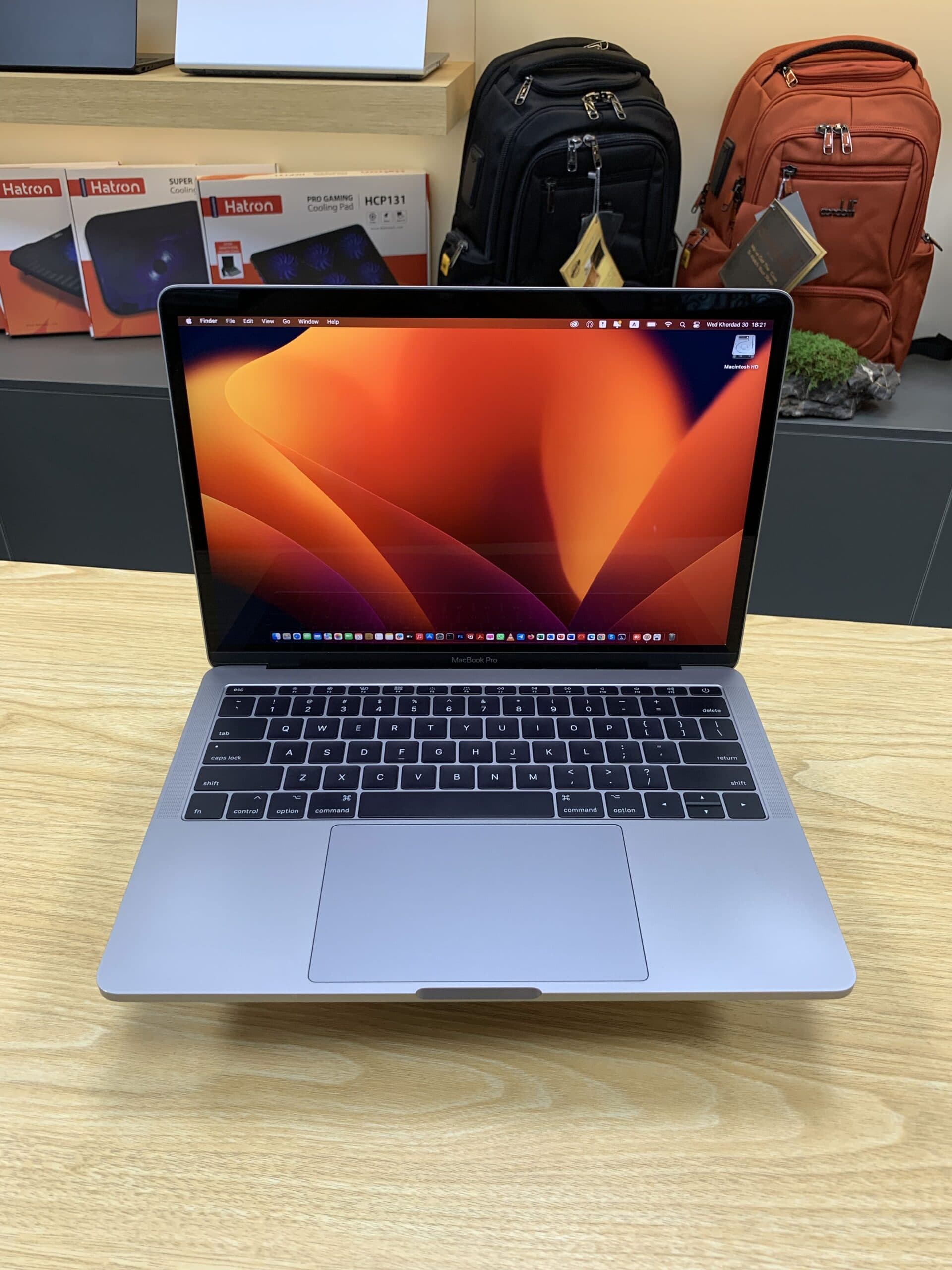 لپ تاپ اپل مک بوک پرو مدل Apple Macbook Pro 14,1 2017 A1708 CI5 7360U, 8GB 128GB SSD