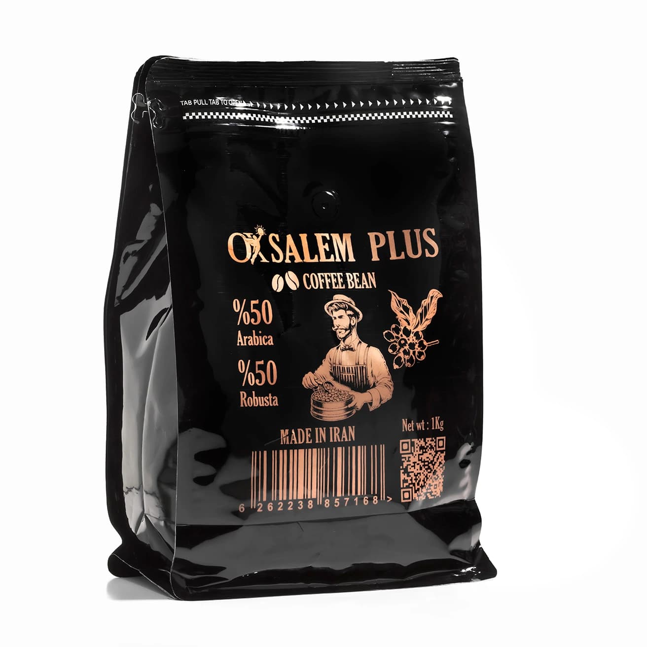پودر قهوه مدیوم عربیکا 50% (1 کیلوگرم) OX SALEM PLUS