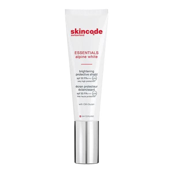 لوسیون ضدآفتاب روشن کننده SPF50 اسکین کد — تصویر ۳