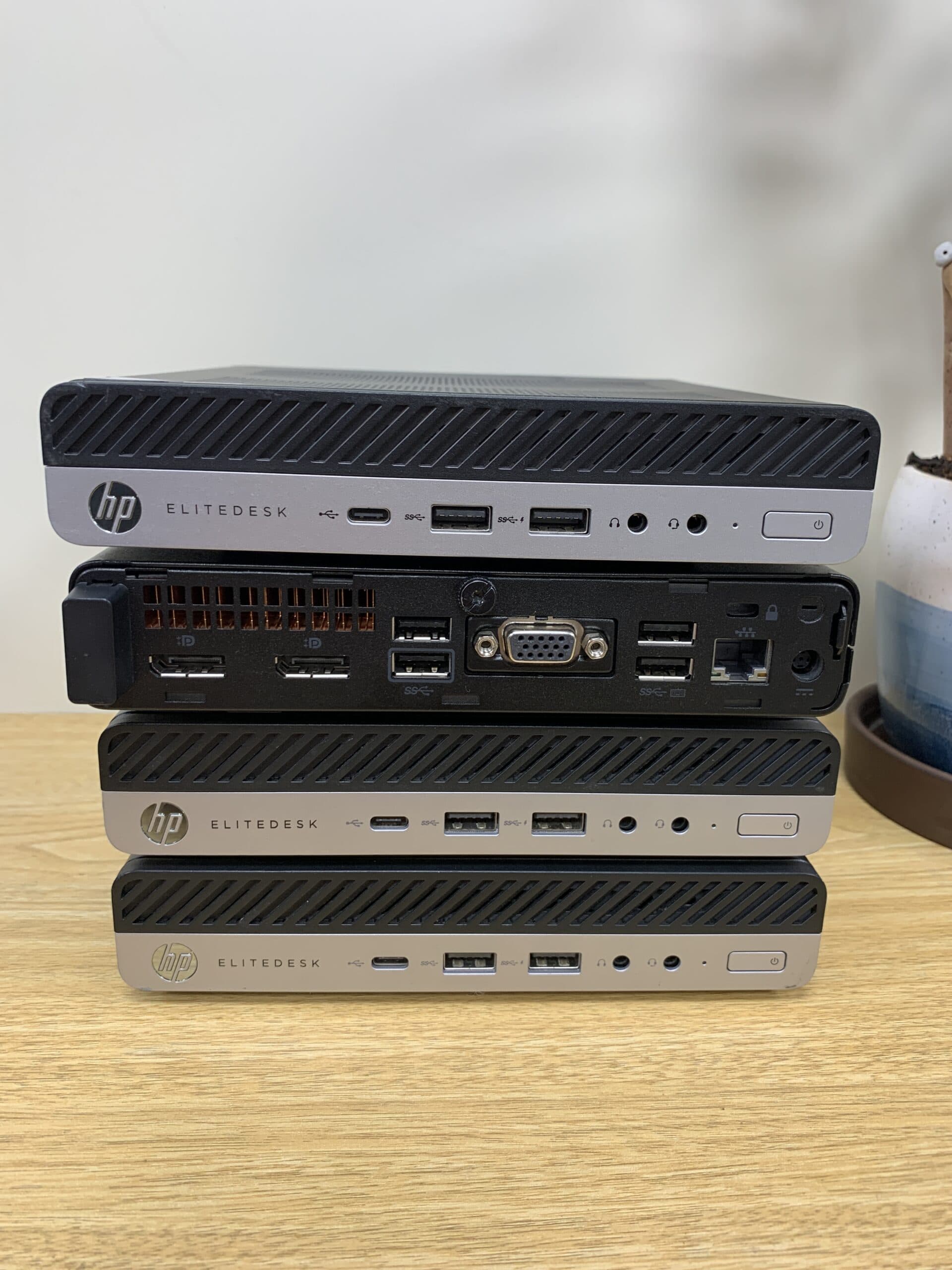 مینی کیس اچ پی HP EliteDesk 800 G4 Case G1 i5 4GB 500HDD Intel — تصویر ۴