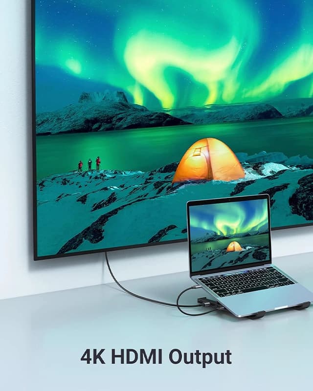 استند لپ تاپ و هاب دیتا یوگرین Ugreen Laptop Stand Docking Station CM359 — تصویر ۵