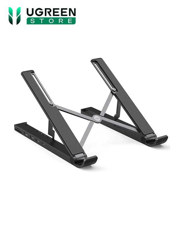 استند لپ تاپ و هاب دیتا یوگرین Ugreen Laptop Stand Docking Station CM359