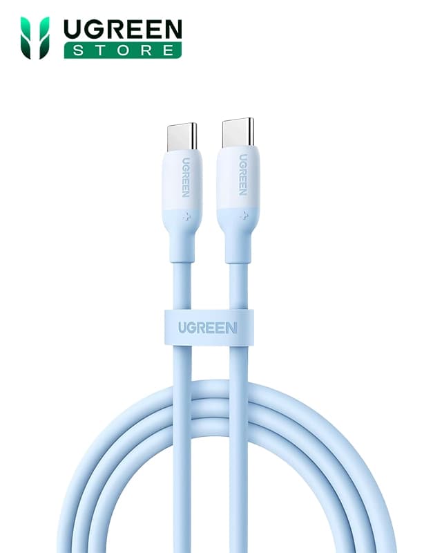 کابل 2 متر یوگرین UGREEN USB C to USB C Silicone 2m Cable US563 — تصویر ۷