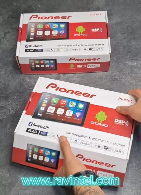 مانیتور 9 اینچ پایونیر مدل PI-8163 + دوربین عقب رایگان — تصویر ۴