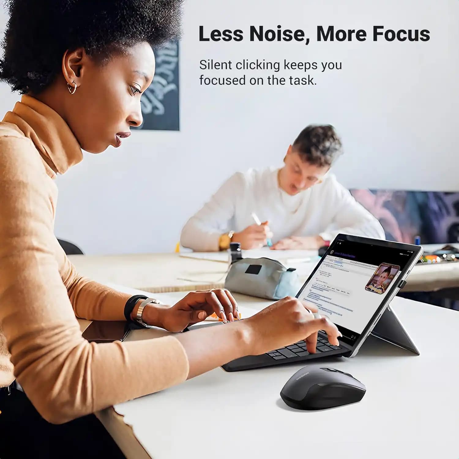 ماوس بی سیم یوگرین UGREEN Wireless Mouse 2.4G MU006 — تصویر ۳