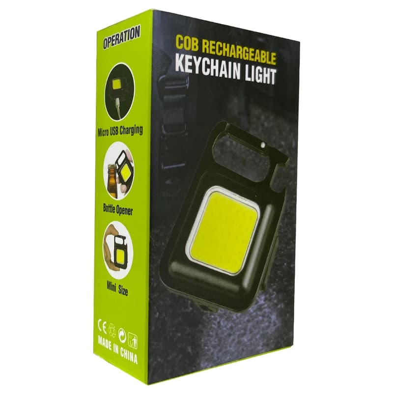 چراغ قوه شارژی چندکاره COB مدل Magnetic Light — تصویر ۲