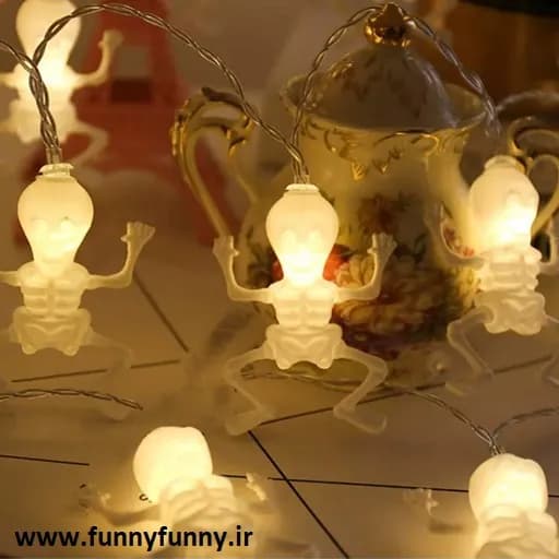ریسه چراغدار اسکلتی — تصویر ۶