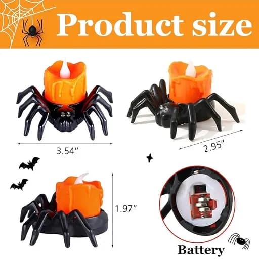 شمع LED رتیل(اسکلت و شمع)