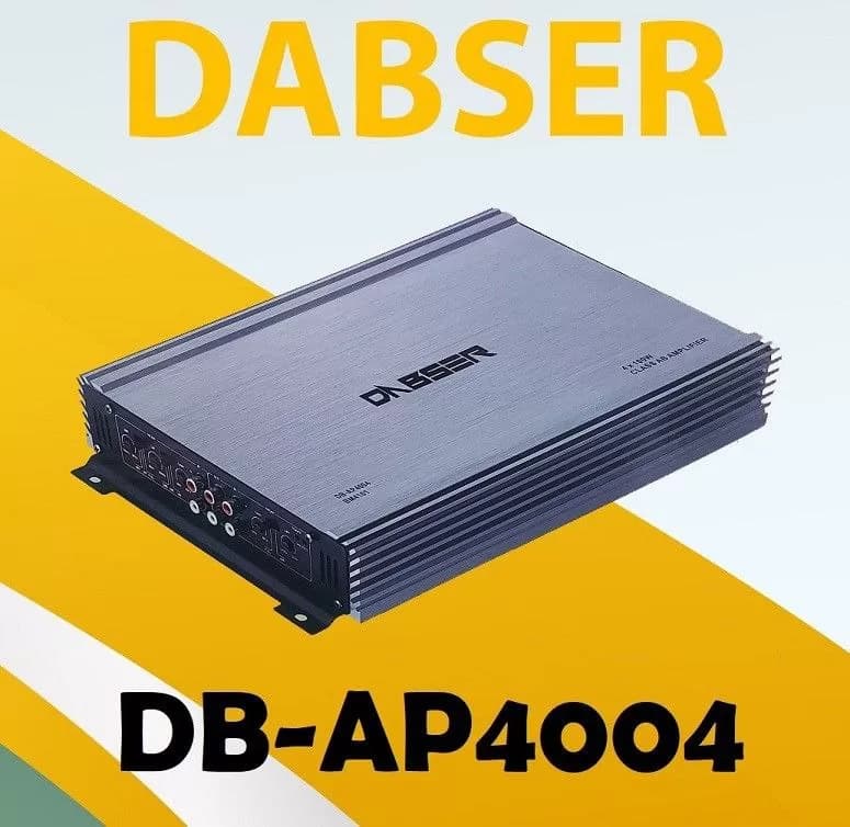 آمپلی فایر دابسر 4 کانال مدل DB-AP4004BM4101 — تصویر ۳