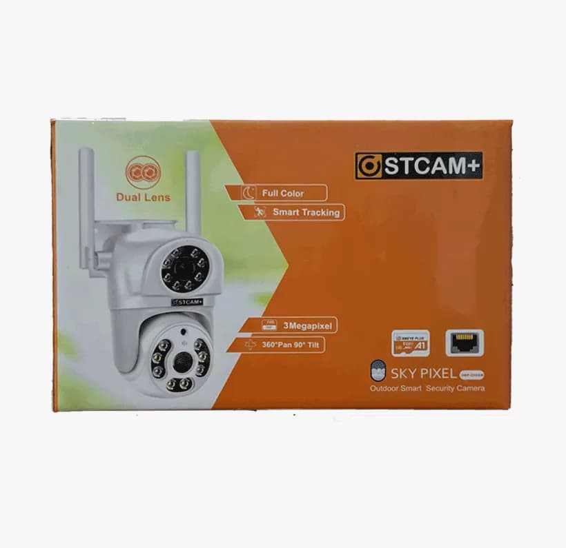 دوربین چرخشی بیسیم دولنز 3 مگاپیکسل OSTCAM مدل Sky Pixel — تصویر ۲