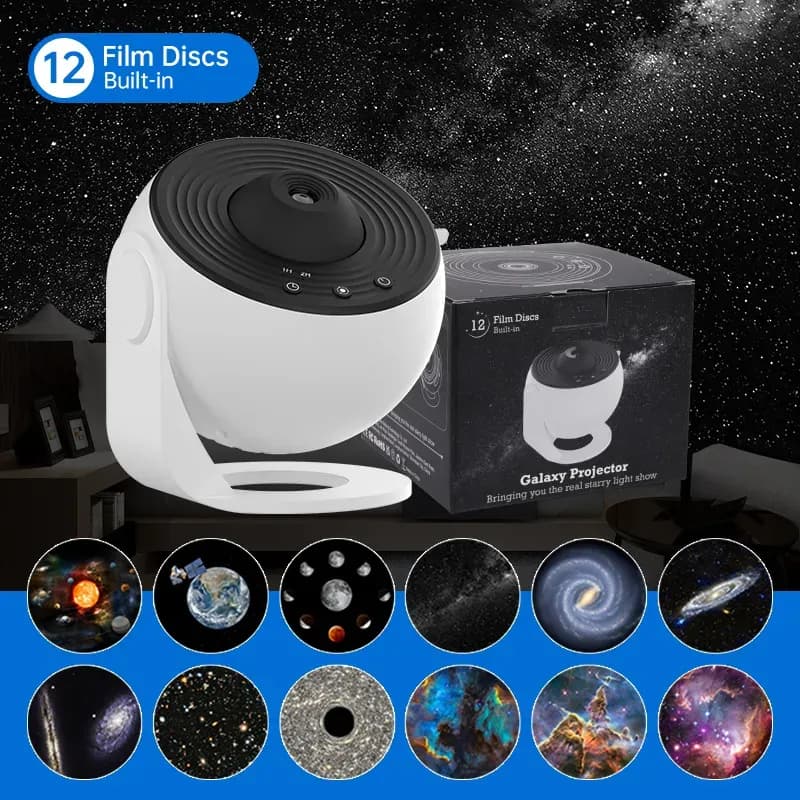پروژکتور کهکشانی دیسک خور مدل Galaxy Projector 13 in 1 — تصویر ۱۰
