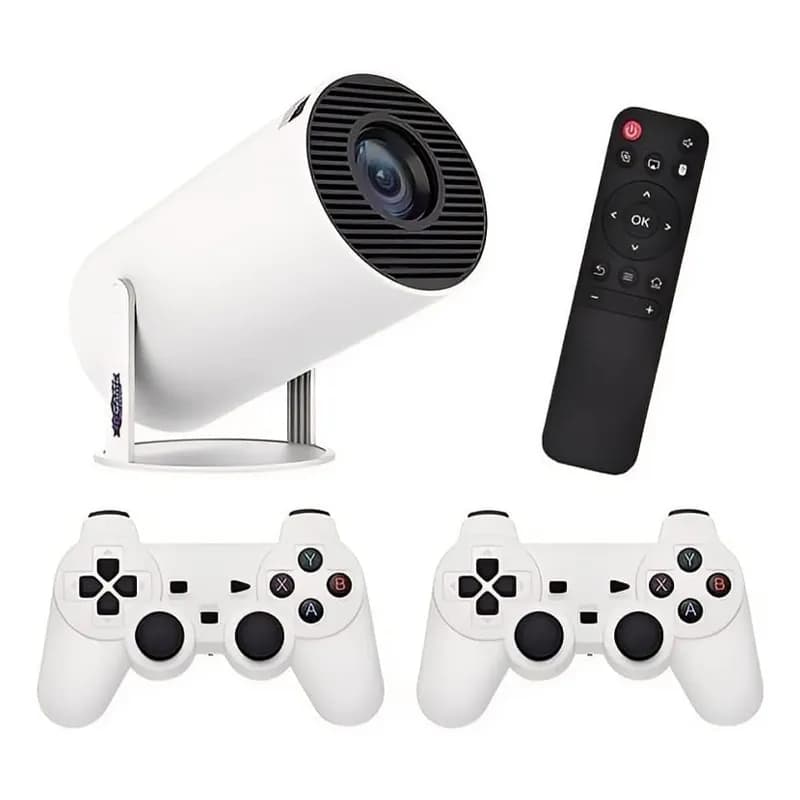 ویدیو پروژکتور و کنسول بازی گیم استیک مدل Game Projector 2in1