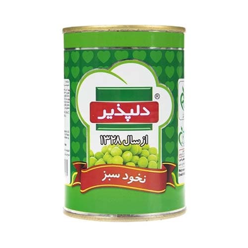 کنسرو نخود فرنگی دلپذیر وزن ۴۲۰ گرم — تصویر ۴