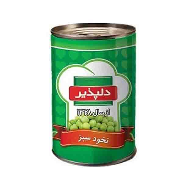 کنسرو نخود فرنگی دلپذیر وزن ۴۲۰ گرم — تصویر ۳