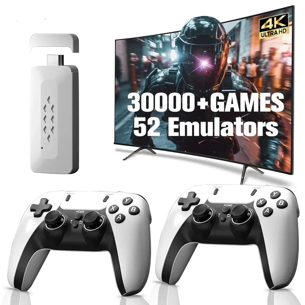 کنسول بازی نوستالژیک گیم استیک پرو مدل Game Stick Pro HD M22 64G — تصویر ۱۱