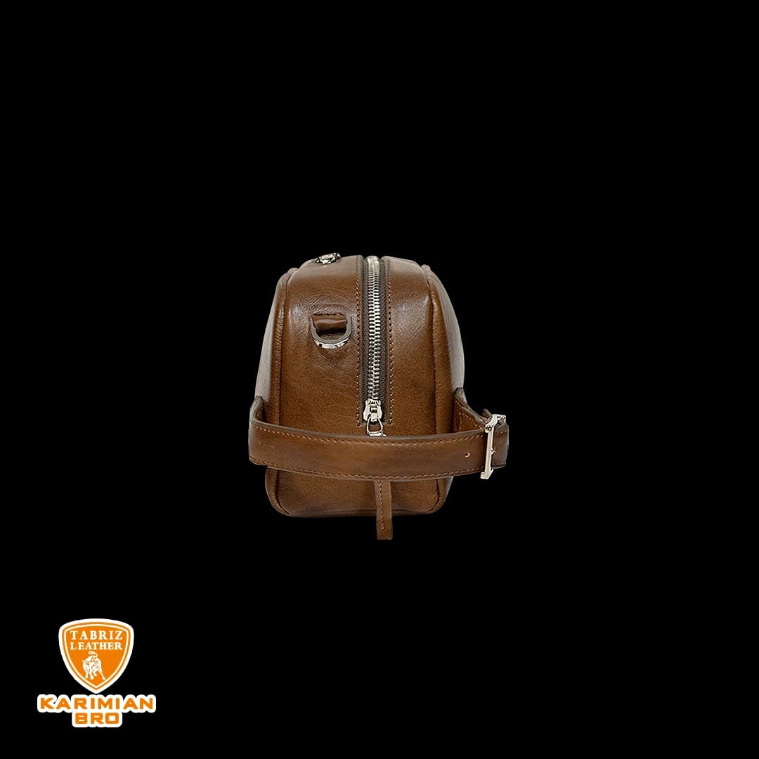 کیف دستی چرمی مدل آبتین — تصویر ۵