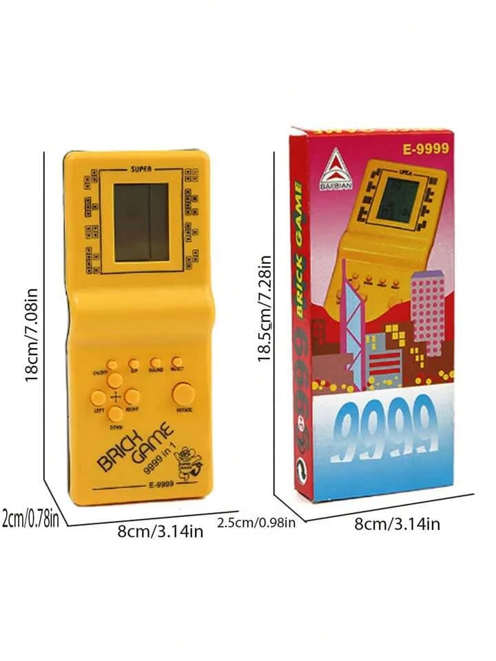 کنسول بازی نوستالژیک آتاری دستی مدل Brick Game 9999 — تصویر ۲